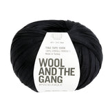 Tina Tape Yarn in Space Black