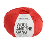 Tina Tape Yarn in Coral Crush
