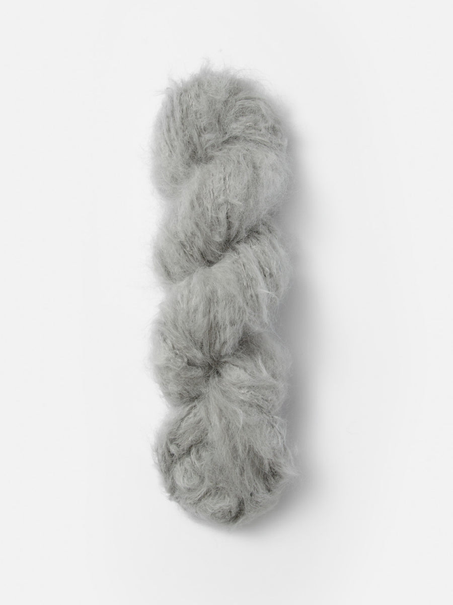 Brushed Suri Yarn in Earl Grey